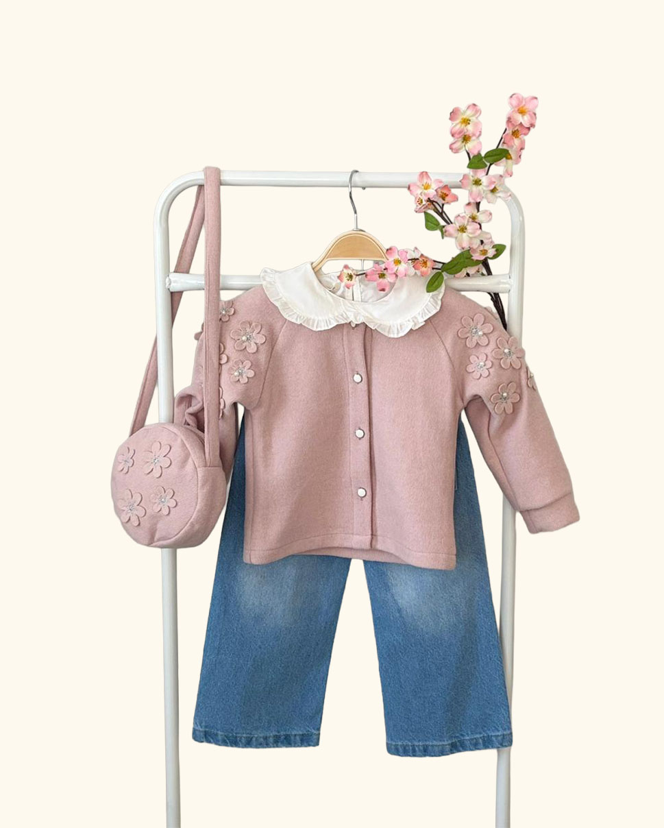 İncili Çantalı 4'lü Takım