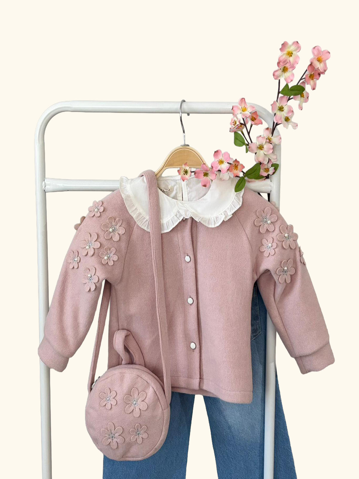 İncili Çantalı 4'lü Takım | Image Not Found