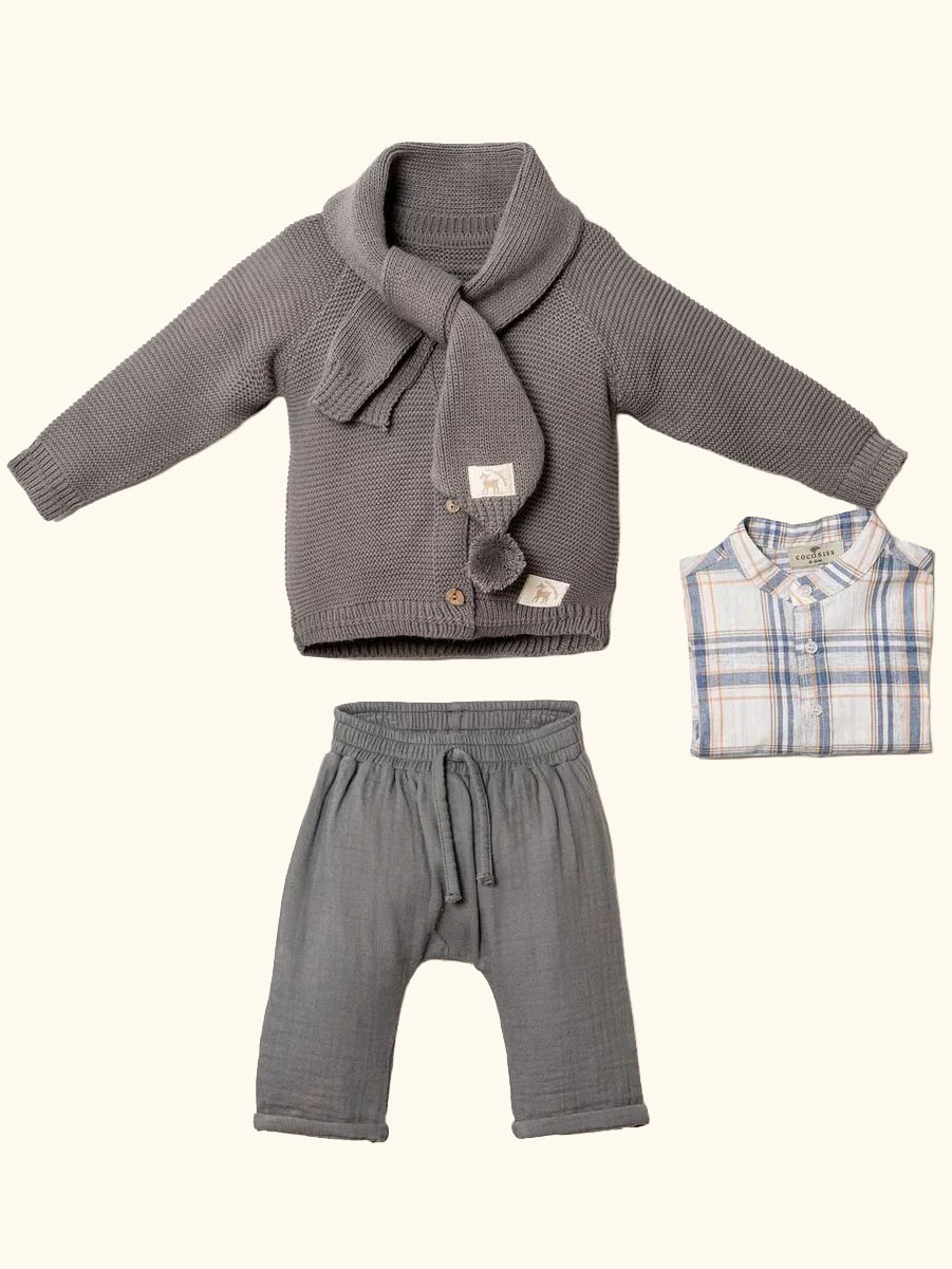 Triko Hırkalı 4'lü Takım